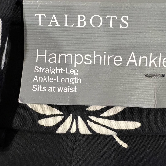 Talbots Hampshire Ankle Pants Size 6 Petite NWTd - Picture 8 of 9
